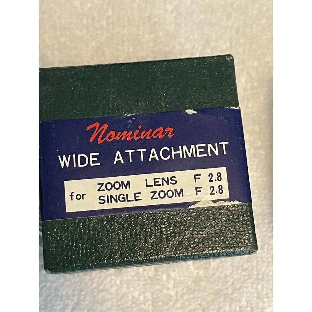 Nominar Wide Attachment Zoom Lens Vintage